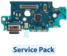 Dėklas „ServicePack“ USB įkrovimo plokštė SAMSUNG S24+ S926B GH96-16542A