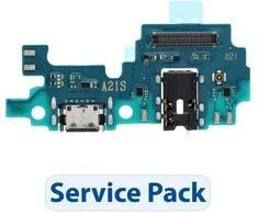 Dėklas „ServicePack“ USB įkrovimo plokštė SAMSUNG A21s A217F GH96-13452A