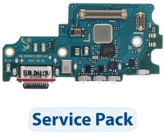 Dėklas „ServicePack“ USB įkrovimo plokštė SAMSUNG S21 FE G990B GH96-14548A