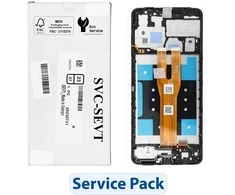 „ServicePack“ LCD ekranas, skirtas SAMSUNG A06 A065 GH81-26440A juodas