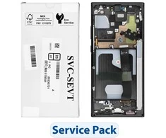 ServicePack Wyświetlacz LCD do SAMSUNG Note 20 Ultra 5G N986 / N985 GH82-31453A Mystic Juodas