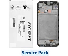 Dėklas „ServicePack“ LCD ekranas SAMSUNG A15 4G/5G A155/A156 GH82-33637A