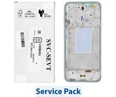 „ServicePack“ LCD ekranas SAMSUNG A26 5G A266B žalias GH82-37049C