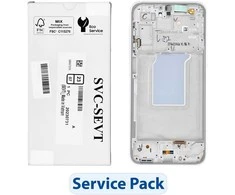 SAMSUNG A26 5G A266B LCD ekranas su integruotu ekranu, baltas, GH82-37049B