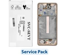 „ServicePack“ LCD ekranas SAMSUNG A33 5G A336B GH82-28143D auksinis