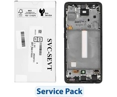 Dėklas „ServicePack“ LCD ekranas SAMSUNG A52S 5G A528B GH82-26861A
