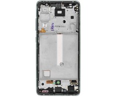 Dėklas „ServicePack“ LCD ekranas SAMSUNG A52S 5G A528B GH82-26861C Purpurinis