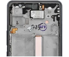 Dėklas „ServicePack“ LCD ekranas SAMSUNG A53 5G A536B GH82-28024A juodas
