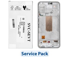 SAMSUNG A54 5G A546B LCD ekranas su integruotu ekranu, baltas, GH82-31231B