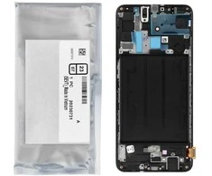 Dėklas „ServicePack“ LCD ekranas SAMSUNG A70 A705F GH82-19747A
