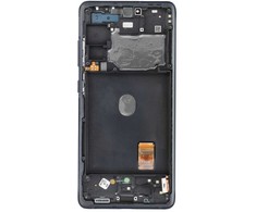 Dėklas Mėlyna „ServicePack“ LCD ekranas SAMSUNG S20 FE 4G 5G GH82-24219A mėlynas