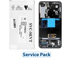 „ServicePack“ LCD ekranas SAMSUNG S22 S901 GH82-27520E pilkas