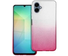 4Kom Oem SHINING dėklas skirtas Samsung Galaxy A06 4G skaidrus/rožinės spalvos