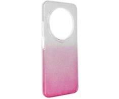 Forcell Oem SHINING Dėklas skirtas Xiaomi Redmi 14C skaidrus rožinės spalvos