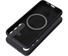 Oem Silikoninis dėklas 2mm skirtas Samsung Galaxy S25 Ultra suderinamas su MagSafe juodos spalvos