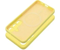 Oem Silikoninis dėklas 2mm skirtas Samsung Galaxy S25 Plus suderinamas su MagSafe lemon