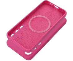 Oem Silikoninis dėklas 2mm skirtas Samsung Galaxy S25 Ultra suderinamas su MagSafe rožinės spalvos