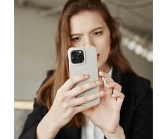 Dėklas Oem Case for iPhone 15 PRO Silicone Zephyr Mag Cover zgodny su MagSafe baltas