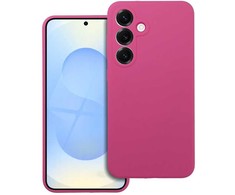 Oem Dėklas Samsung A27 5G silikoninis 2 mm (apsauga kamerai) rožinės spalvos