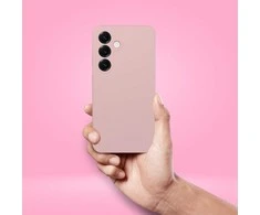Oem Dėklas na Samsung S26 Silicone 2mm (apsauga nuo fotoaparato) pudra rožinė
