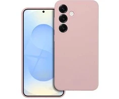 Samsung S26 ULTRA silikoninis 2 mm dėklas, suderinamas su „MagSafe“ ir rausvos spalvos