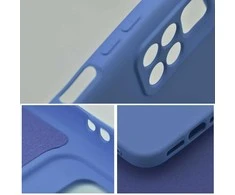 Siemens Oem SILICONE dėklas skirtas Xiaomi Redmi Note 14 4G (GLOBAL - 164,84mm x 78,15mm x 8,16mm) mėlynos spalvos