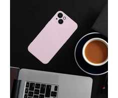 Oem SILIKONINIS MAG DĖKLAS, suderinamas su „MagSafe“, skirtas XIAOMI Redmi 15C, rožinis