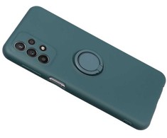 Oem Dėklas na Samsung A57 5G Silicone Ring žalia