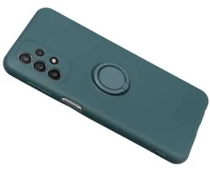 Oem SILIKONINIS ŽIEDO Dėklas SAMSUNG A17 žalias