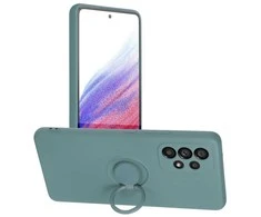 Oem Dėklas na Samsung A27 5G Silicone Ring žalia