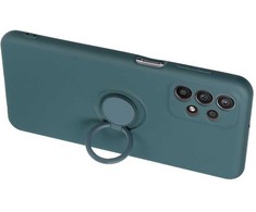 Oem Dėklas na Samsung A37 5G Silicone Ring žalia