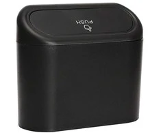 Oem Car rubbish storage bin juodos spalvos