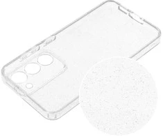 Dėklas, skirtas Samsung A27 5G skaidriam dėklui, 2 mm, mirksintis permatomas