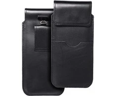 Oem Universalus odinis dėklas / slankiklis su atvartu - ROYAL / juoda - Dydis 2XL + aukštas - SAMSUNG S21 ULTRA / HUAWEI P Smart 2021 / XIAOMI Redmi 12 / OPPO A98 5G