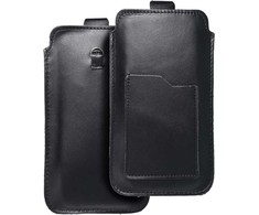 Oem Odinis dėklas universalus / su pull-up - ROYAL / juoda - Dydis 2XL+platus - SAMSUNG A12 / NOTE 9 / XIAOMI REDMI NOTE 10 PRO