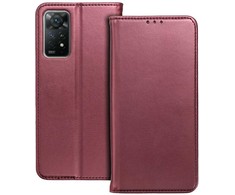 Oem SMART MAGNETO Book dėklas skirtas Motorola Edge 60 FUSION burgundy