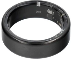 OEM Smart Ring R11M - išmanusis plieno žiedas su įkrovimo dėžute, 8 dydis (18,1 mm), juodas