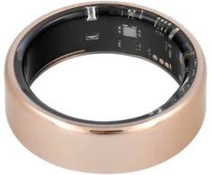 Išmanusis laikrodis OEM Smart Ring R11M - išmanusis plieno žiedas su įkrovimo dėžute, 12 dydis (21,4 mm), auksinis