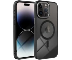 Dėklas Oem Case for iPhone 17 Color Edge Mag Cover compatible with MagSafe juodas