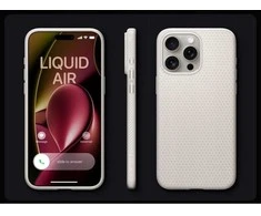 Spigen Liquid Air Apple iPhone 16 Pro – dėklas telefonui juodos spalvos
