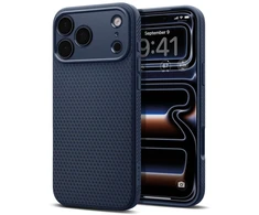 Dėklas Spigen Liquid Air Case for iPhone 18 Pro / 17 Pro - Navy Mėlyna