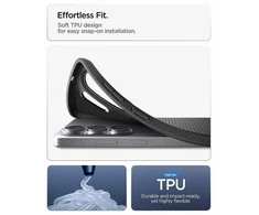 Spigen Liquid Air Mag MagSafe dėklas skirtas Samsung Galaxy S26 Ultra – juodos spalvos
