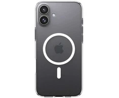 SPIGEN LIQUID CRYSTAL MAG MAGSAFE iPhone 16 telefono dėklas skaidrus