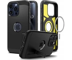 Spigen Tough Armor Mag MagSafe – dėklas skirtas Apple iPhone 16 Pro Max Juodas