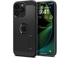 Spigen Tough Armor (MagFit) dėklas skirtas Apple iPhone 15 Pro Max, spalva - Juoda