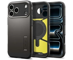 Dėklas Spigen Tough Armor Case for iPhone 18 Pro Max / 17 Pro Max - Juodas