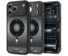 Dėklas Spigen Ultra Hybrid MagSafe Case for iPhone 18 Pro / 17 Pro - Juodas