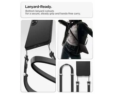 Spigen Liquid Air dėklas skirtas Samsung Galaxy S26 – juodos spalvos