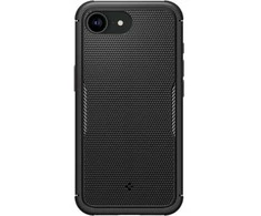 Dėklas Spigen Rugged Armor MagSafe case for iPhone 16e / 17e - juodas