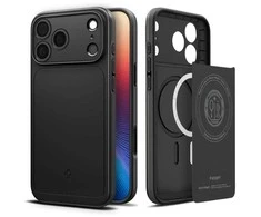 Spigen Thin Fit MagSafe dėklas skirtas Apple iPhone 17 Pro – juodos spalvos